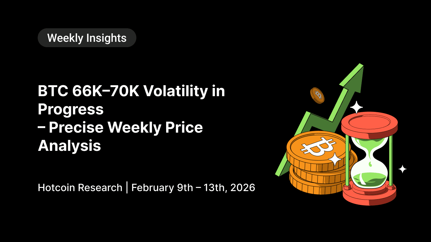 BTC 66K–70K Volatility in Progress – Precise Weekly Price Analysis Hotcoin Research | February 9th – February 13th, 2026